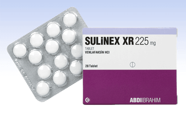 SULINEX 225 mg XR 28 tablet kutu görseli