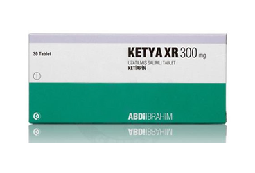 KETYA XR 300 mg uzatılmış salınımlı 30 tablet kutu görseli