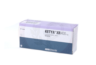 KETYA XR 400 mg uzatılmış salınımlı 30 tablet kutu görseli