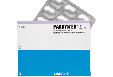 PARKYN ER 1.5 mg uzatılmış salınımlı tablet (30 tablet) kutu görseli