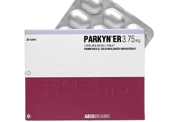 PARKYN ER 3.75 mg uzatılmış salınımlı tablet (30 tablet) kutu görseli