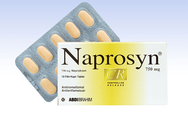 NAPROSYN CR 750 mg 10 tablet kutu görseli