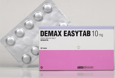 DEMAX 10 mg ağızda dağılan tablet kutu görseli