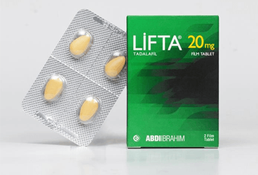 LIFTA 20 mg 2 film tablet kutu görseli