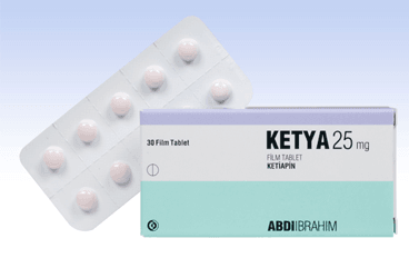 KETYA 25 mg 30 film tablet kutu görseli
