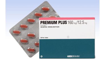 PREMIUM PLUS 160/12.5 mg 28 film tablet kutu görseli
