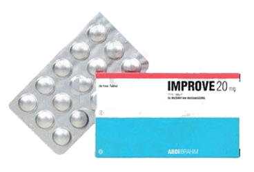 IMPROVE 20 mg 28 film tablet kutu görseli