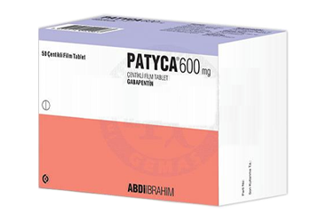 PATYCA 600 mg 50 çentikli film tablet kutu görseli