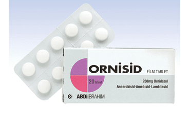 ORNISID 250 mg 20 film tablet kutu görseli