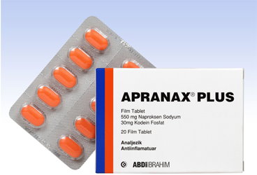 APRANAX SEMIPLUS 20 film tablet kutu görseli