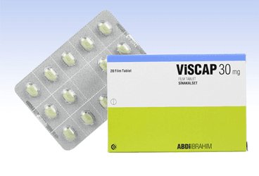 VISCAP 30 mg 28 film tablet kutu görseli