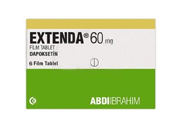 EXTENDA 60 mg 3 film kaplı tablet kutu görseli