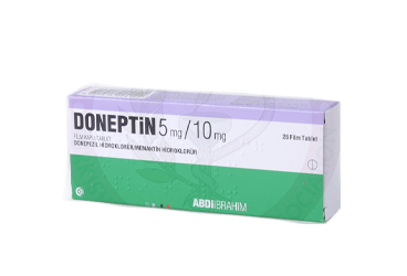 DONEPTIN 5 mg/10 mg 28 film kaplı tablet kutu görseli