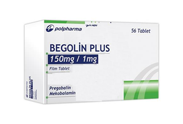 BEGOLIN PLUS 150 mg/1 mg 56 film tablet { Abdi İbrahim İlaç } kutu görseli