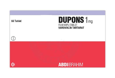 DUPONS 1 mg film kaplı tablet (56 tablet) kutu görseli