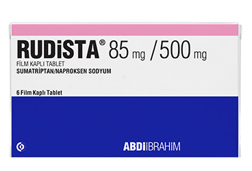 RUDISTA 85 mg/500 mg film kaplı tablet (6 tablet) kutu görseli
