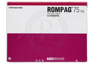 ROMPAG 75 mg film kaplı tablet (14 tablet) kutu görseli