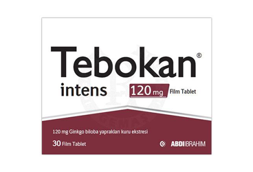 TEBOKAN INTENS 120 mg 30 tablet kutu görseli