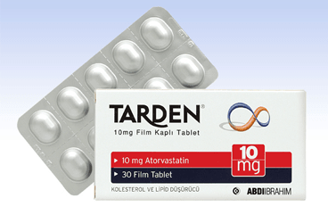 TARDEN 10 mg 30 film tablet kutu görseli