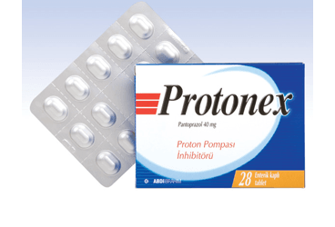 PROTONEX 40 mg 14 enterik kaplı tablet kutu görseli