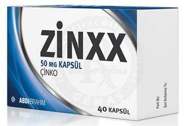 ZHINCRE 50 mg 40 kapsül kutu görseli