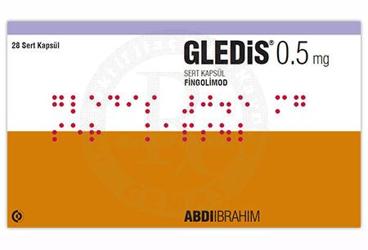 GLEDIS 0.5 mg sert kapsül (28 kapsül) kutu görseli