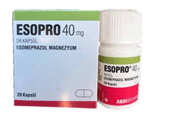 ESOPRO 40 mg 28 kapsül kutu görseli