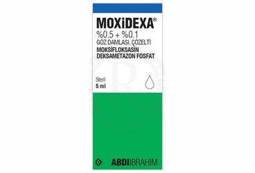 EYEFLOX 5 mg/1 mg steril oftalmik çözelti (5 ml) kutu görseli