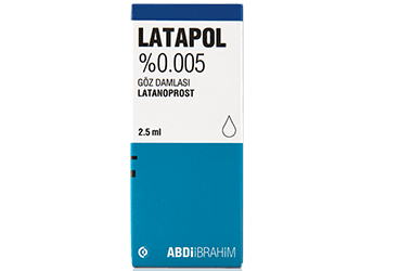 LATAPOL %0.005 göz damlası ( 2.5 ml şişe ) kutu görseli