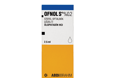 OFNOL-S %0.2 steril oftalmik çözelti 2.5 ml kutu görseli