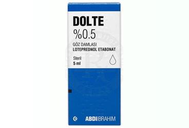 LOTENOL %0.5 göz damlası 5ml 1 adet kutu görseli