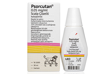 PSORCUTAN 0.05 mg/ml scalp çözelti kutu görseli