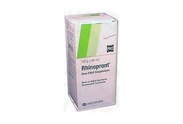 RHINOPRONT uzun etkili 100 gr süspansiyon kutu görseli