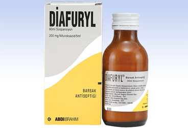DIAFURYL 5 ml 200 mg 60 ml süspansiyon kutu görseli