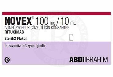 NOVEX 100 mg/10 ml I.V infüzyonluk çözelti için konsantre kutu görseli
