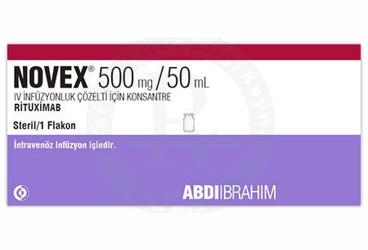 NOVEX 500 mg/15 ml I.V infüzyonluk çözelti için konsantre kutu görseli
