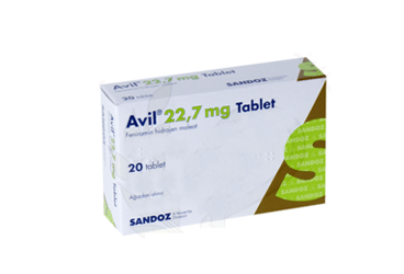 AVIL 22.7 mg tablet kutu görseli