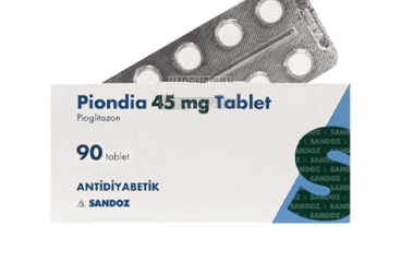 PIONDIA 45 mg 30 film tablet kutu görseli