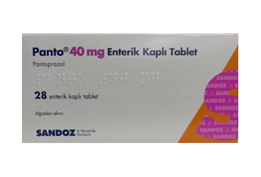 PANTO 40 mg 28 tablet kutu görseli