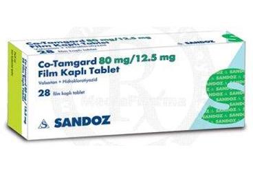 CO-TAMGARD 80 mg/12.5 mg 28 film tablet kutu görseli