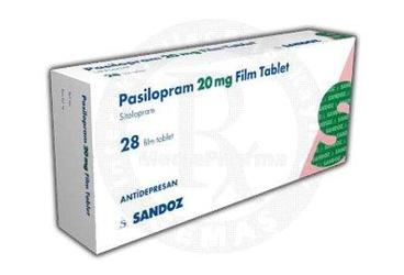 PASILOPRAM 20 mg 28 film tablet kutu görseli