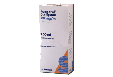 FUNGORAL 20 mg 100 ml şampuan kutu görseli