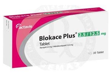 BLOKACE PLUS 2.5mg/12.5mg 30 tablet kutu görseli