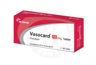 VASOCARD 10 mg 90 tablet kutu görseli
