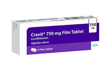 CRAVIT 750 mg 5 film tablet kutu görseli