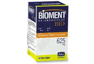 BIOMENT BID 625 mg 14 tablet kutu görseli