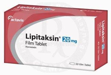 LIPITAKSIN 20 mg 30 film tablet kutu görseli