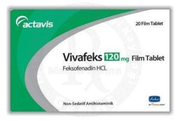 VIVAFEKS 120 mg 20 film tablet kutu görseli