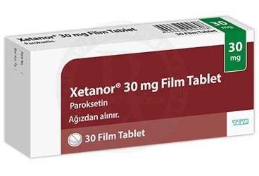 XETANOR 30 mg 30 tablet kutu görseli
