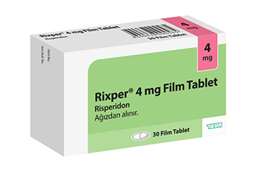 RIXPER 4 mg 20 film tablet kutu görseli